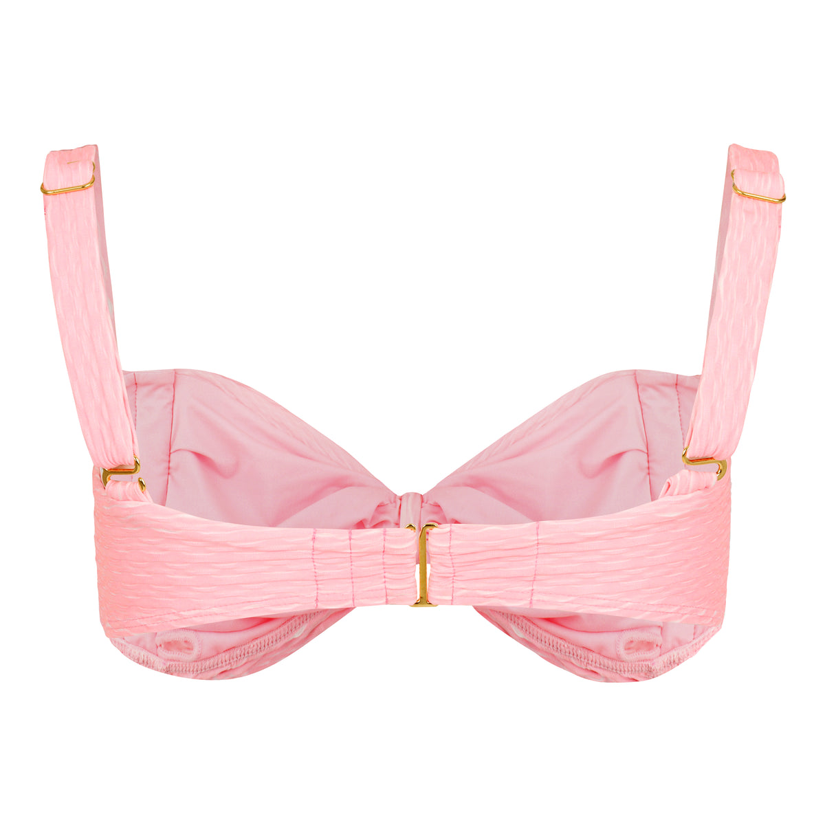 Textured Bikini Top - Strawberry | Coasty Swim™
